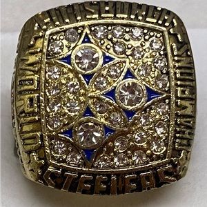 1978 Pittsburgh Steelers "BRADSHAW" Super Bowl Champions Custom Ring--CLASSY